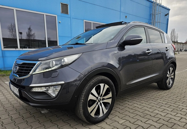 Kia Sportage cena 49999 przebieg: 167000, rok produkcji 2012 z Jedlina-Zdrój małe 631